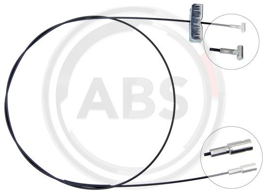 Cablu, frana de parcare centru (K17245 ABS) NISSAN,OPEL,RENAULT,VAUXHALL