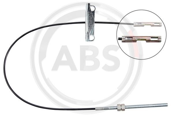 Cablu, frana de parcare centru (K17253 ABS) FORD