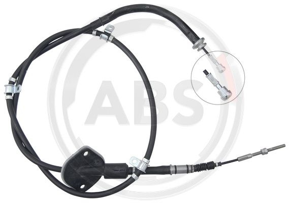 Cablu, frana de parcare centru (K17465 ABS) KIA