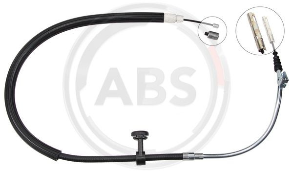 Cablu, frana de parcare centru (K18907 ABS) MERCEDES-BENZ