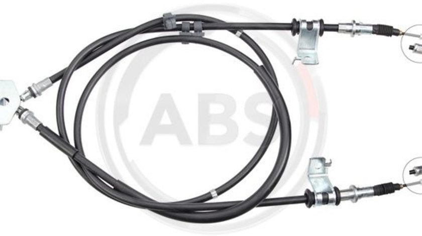 Cablu, frana de parcare centru (K18925 ABS) FORD