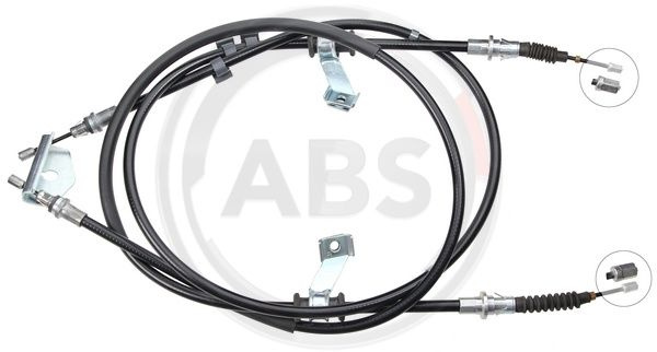 Cablu, frana de parcare centru (K18961 ABS) MAZDA
