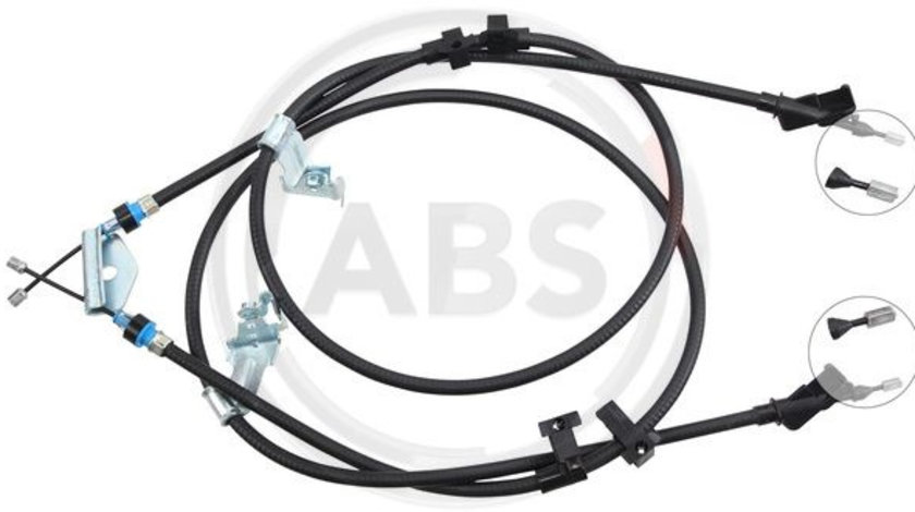 Cablu, frana de parcare centru (K19000 ABS) FORD