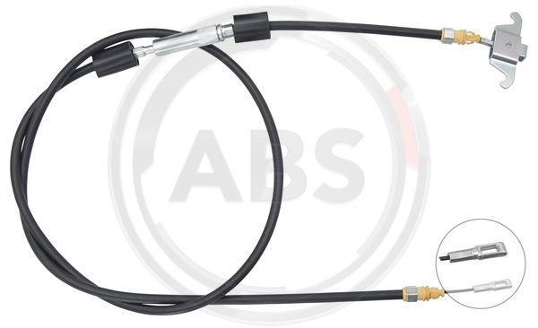 Cablu, frana de parcare centru (K19863 ABS) VOLVO