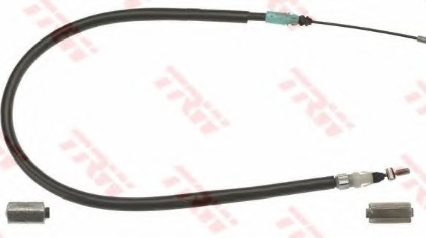 Cablu, frana de parcare CITROEN C4 Picasso I (UD) (2007 - 2013) TRW GCH380 piesa NOUA