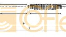 Cablu, frana de parcare CITROEN C4 Picasso I (UD) ...