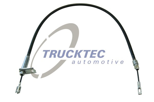 Cablu, frana de parcare dreapta (0235339 TRUCKTEC) MERCEDES-BENZ