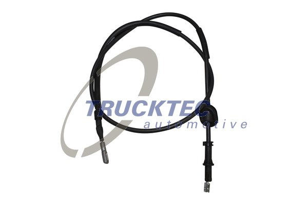 Cablu, frana de parcare dreapta (0235354 TRUCKTEC) MERCEDES-BENZ