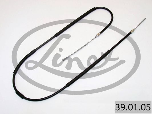 Cablu, frana de parcare dreapta (390105 LIX) SKODA,VW