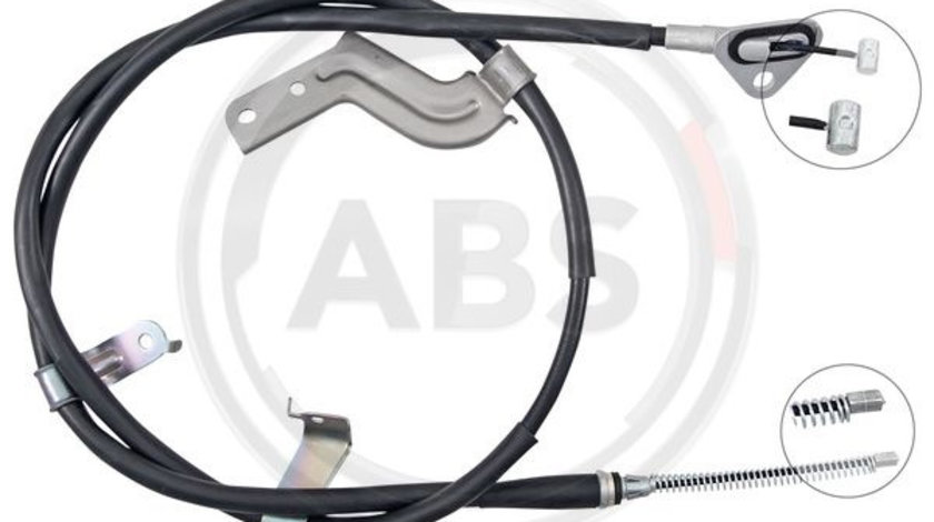 Cablu, frana de parcare dreapta (K10010 ABS) NISSAN