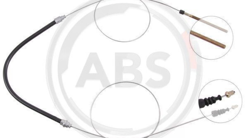 Cablu, frana de parcare dreapta (K10118 ABS) FIAT