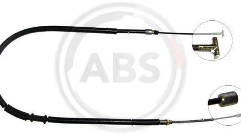 Cablu, frana de parcare dreapta (K10558 ABS) FIAT,LANCIA
