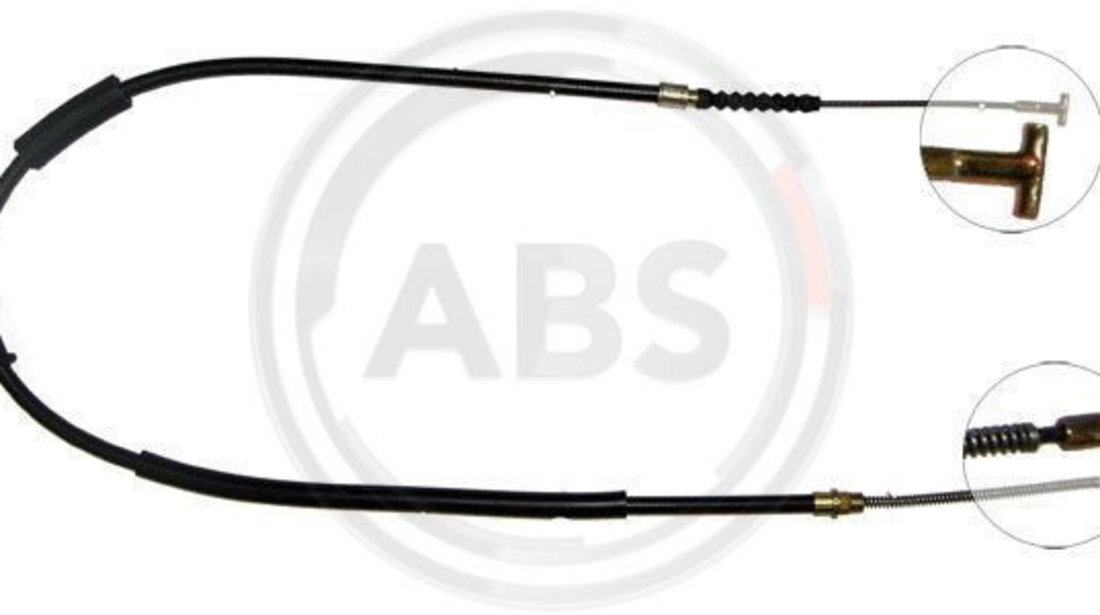 Cablu, frana de parcare dreapta (K10568 ABS) FIAT