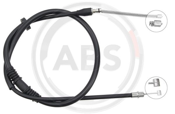 Cablu, frana de parcare dreapta (K10848 ABS) MITSUBISHI