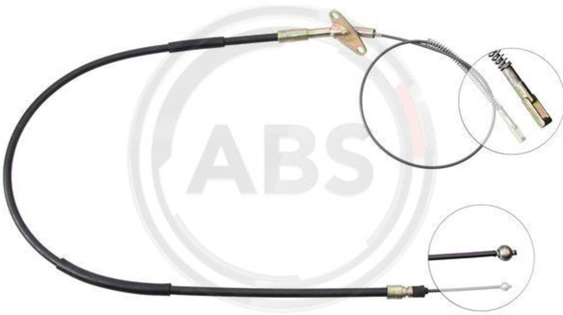 Cablu, frana de parcare dreapta (K11328 ABS) MERCEDES-BENZ