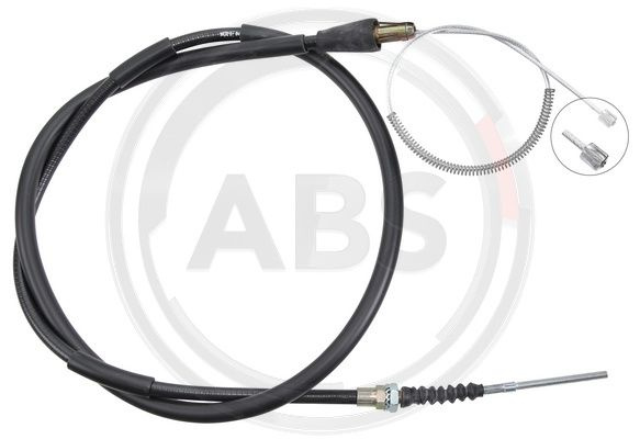 Cablu, frana de parcare dreapta (K11428 ABS) MITSUBISHI