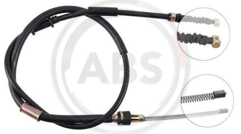 Cablu, frana de parcare dreapta (K11468 ABS) MITSUBISHI