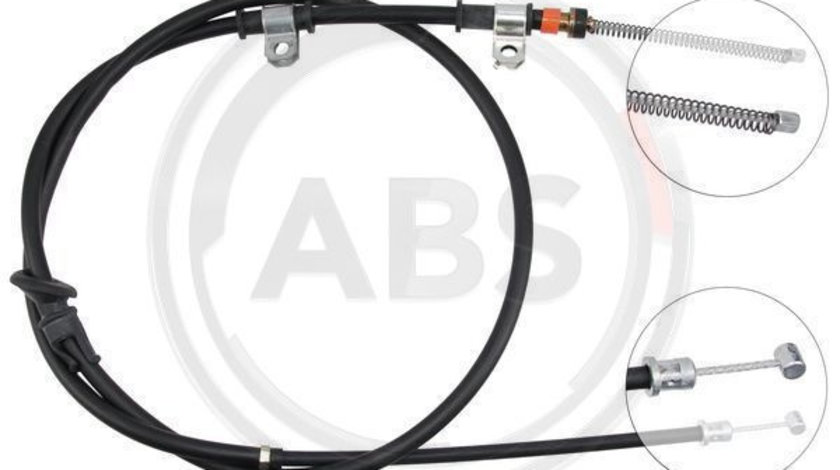 Cablu, frana de parcare dreapta (K11518 ABS) MITSUBISHI