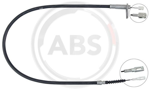 Cablu, frana de parcare dreapta (K11614 ABS) MERCEDES-BENZ