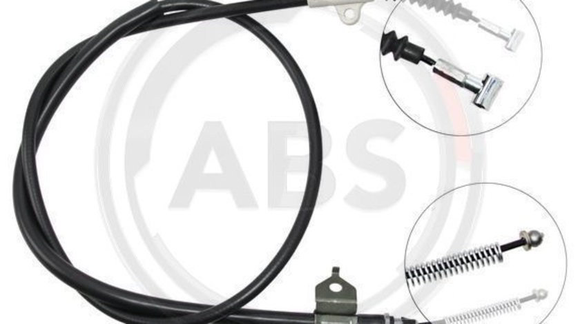 Cablu, frana de parcare dreapta (K11828 ABS) NISSAN