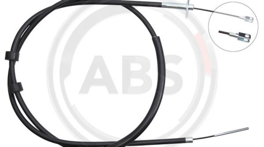 Cablu, frana de parcare dreapta (K12049 ABS) MERCEDES-BENZ