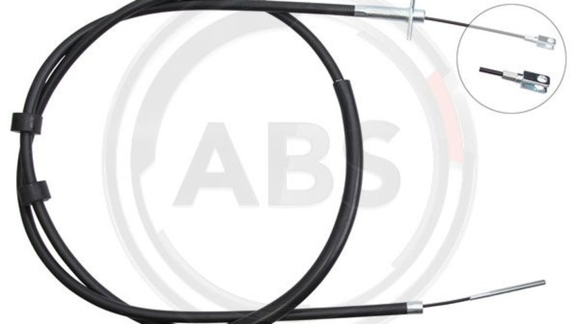 Cablu, frana de parcare dreapta (K12049 ABS) MERCEDES-BENZ