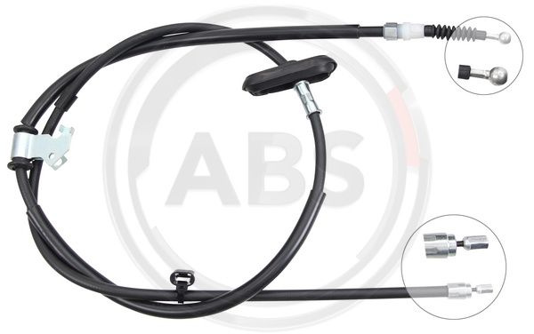 Cablu, frana de parcare dreapta (K12062 ABS) CHEVROLET