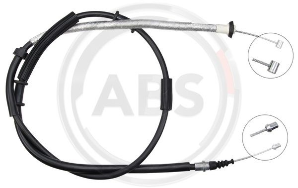 Cablu, frana de parcare dreapta (K12063 ABS) FIAT