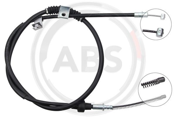 Cablu, frana de parcare dreapta (K12083 ABS) Citroen,MITSUBISHI,PEUGEOT
