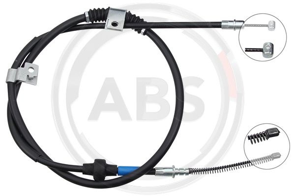 Cablu, frana de parcare dreapta (K12084 ABS) Citroen,MITSUBISHI,PEUGEOT