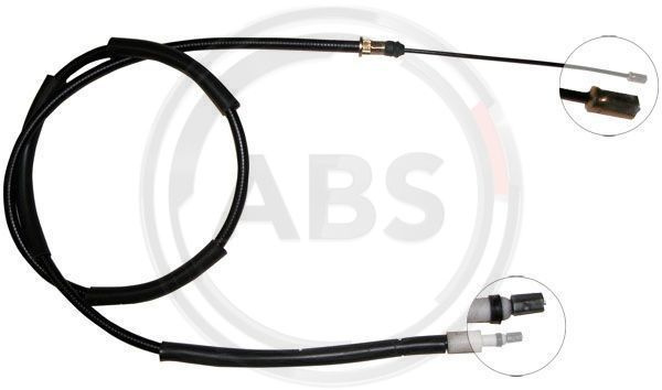 Cablu, frana de parcare dreapta (K12168 ABS) PEUGEOT