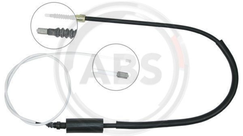 Cablu, frana de parcare dreapta (K12408 ABS) RENAULT
