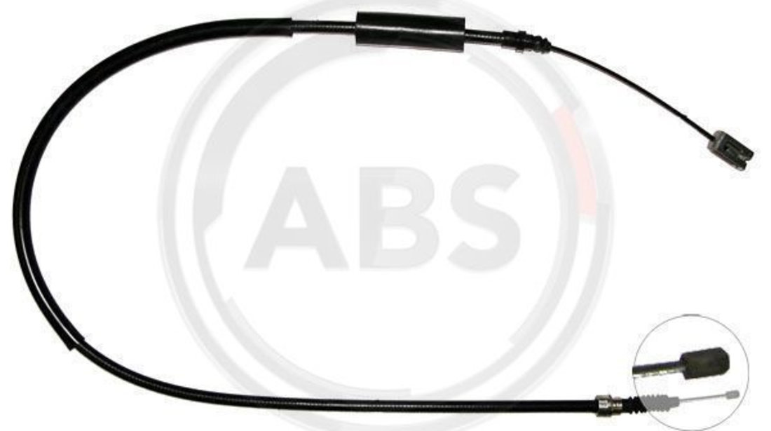 Cablu, frana de parcare dreapta (K12418 ABS) RENAULT