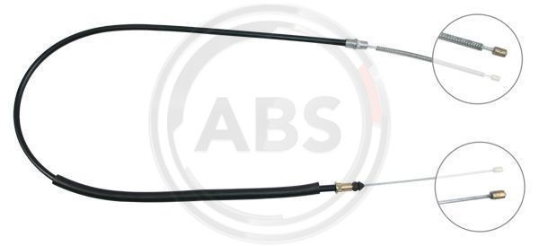 Cablu, frana de parcare dreapta (K12468 ABS) RENAULT