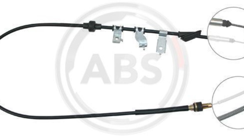 Cablu, frana de parcare dreapta (K12498 ABS) HONDA,ROVER