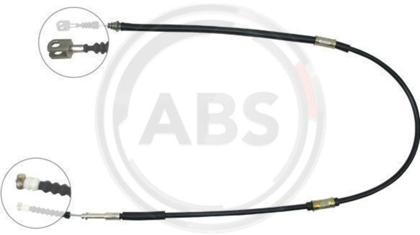 Cablu, frana de parcare dreapta (K12808 ABS) TOYOTA