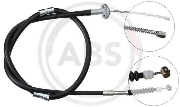 Cablu, frana de parcare dreapta (K13018 ABS) TOYOTA