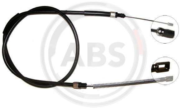 Cablu, frana de parcare dreapta (K13068 ABS) VW
