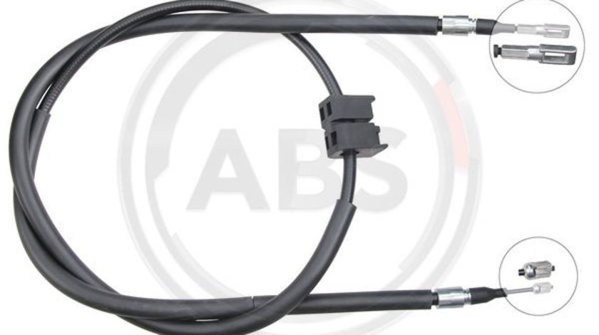 Cablu, frana de parcare dreapta (K13308 ABS) AUDI