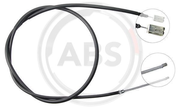 Cablu, frana de parcare dreapta (K13318 ABS) Citroen,FIAT,LANCIA,PEUGEOT