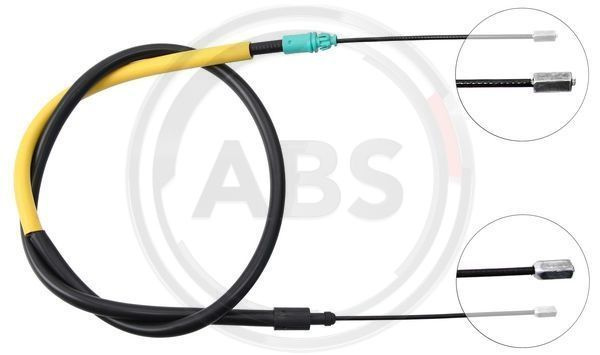 Cablu, frana de parcare dreapta (K13378 ABS) Citroen