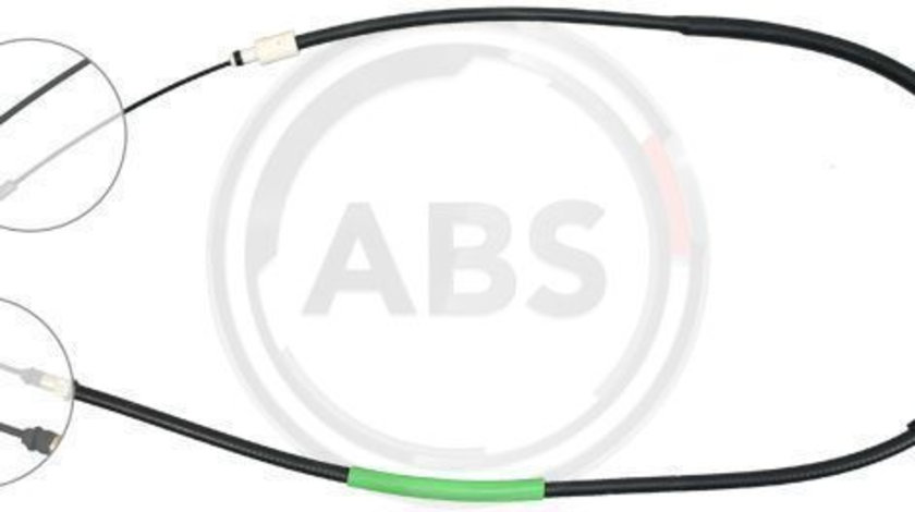 Cablu, frana de parcare dreapta (K13418 ABS) Citroen