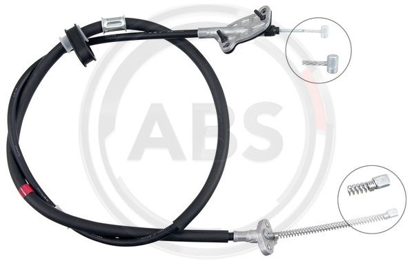 Cablu, frana de parcare dreapta (K13578 ABS) DAIHATSU