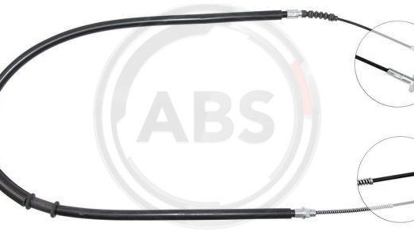 Cablu, frana de parcare dreapta (K13618 ABS) FIAT