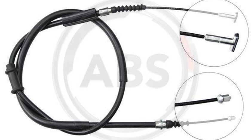 Cablu, frana de parcare dreapta (K13658 ABS) FIAT