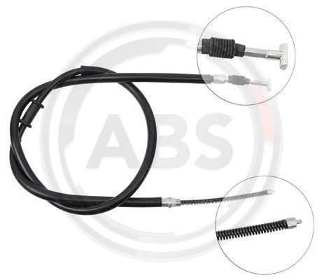 Cablu, frana de parcare dreapta (K13688 ABS) FIAT