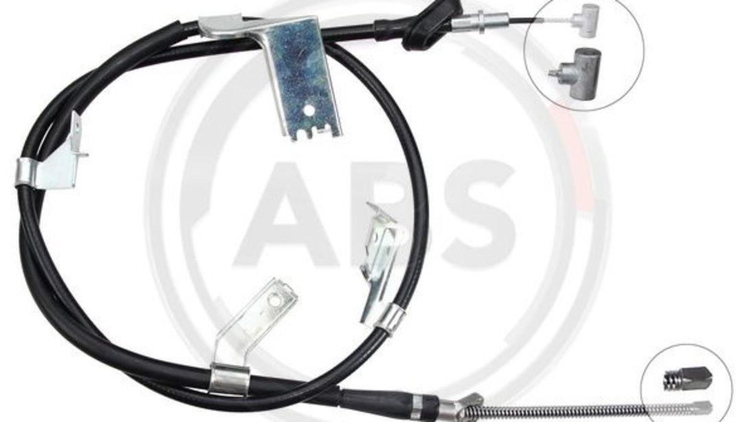 Cablu, frana de parcare dreapta (K13860 ABS) OPEL,SUZUKI,VAUXHALL