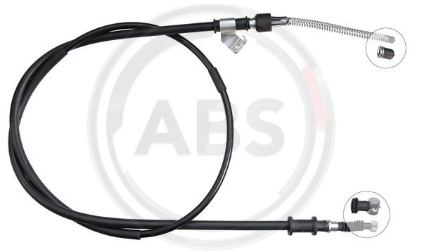 Cablu, frana de parcare dreapta (K13896 ABS) MITSUBISHI