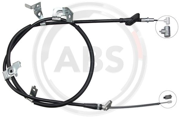 Cablu, frana de parcare dreapta (K13934 ABS) FIAT,SUZUKI