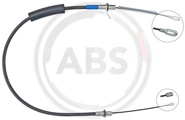 Cablu, frana de parcare dreapta (K14050 ABS) CHRYSLER,DODGE